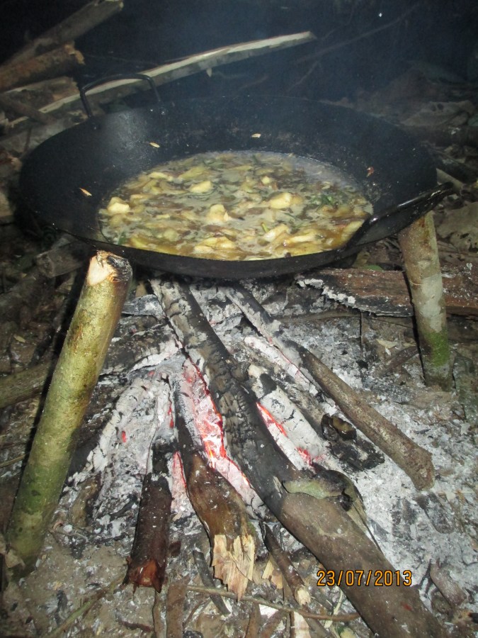 Camp cooking