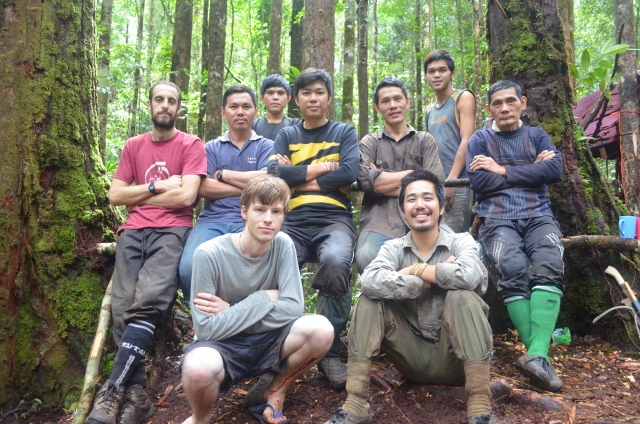 Team photo in the field