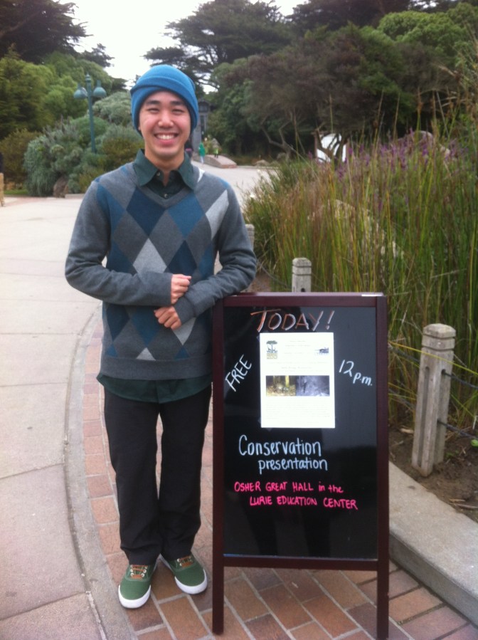 Seth Wong at San Francisco Zoo