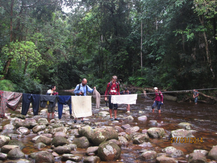 Daily stream crossing