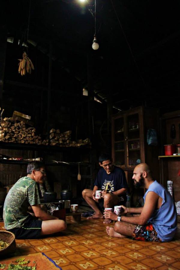 Coffee session with Coffee Chang, Uncle Englai and John Mathai at Long Lellang
