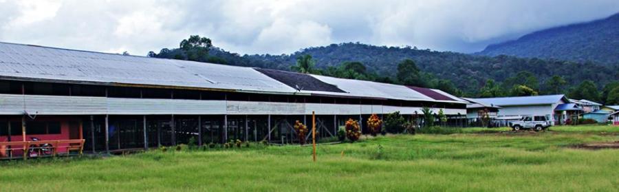 Longhouse at Long Lellang. The site of the proposed Nature School to be organized by Coffee Chang, Sandra Wong and 砂拉越荒野保護協會 SOW Sarawak